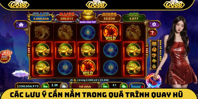 Các lưu ý cần nắm trong quá trình quay hũ